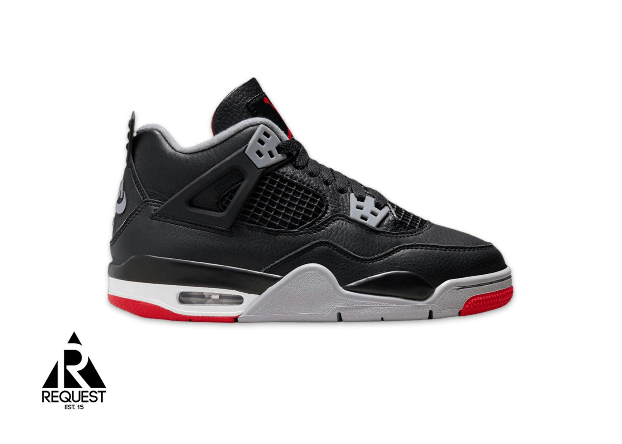 Air Jordan 4 Retro “Bred Reimagined 2024” (GS)