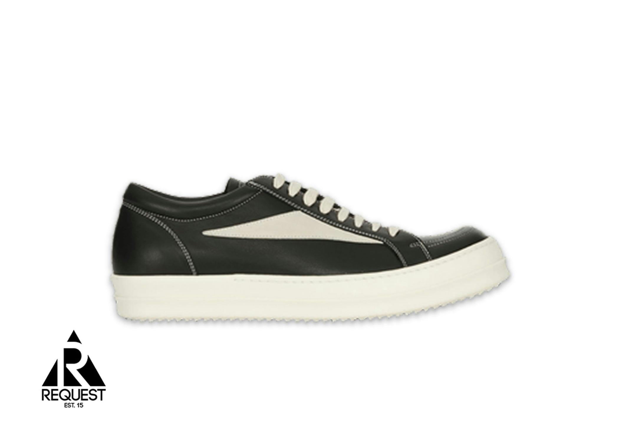 Rick Owens Lido Vintage Low "Black Milk" (W)