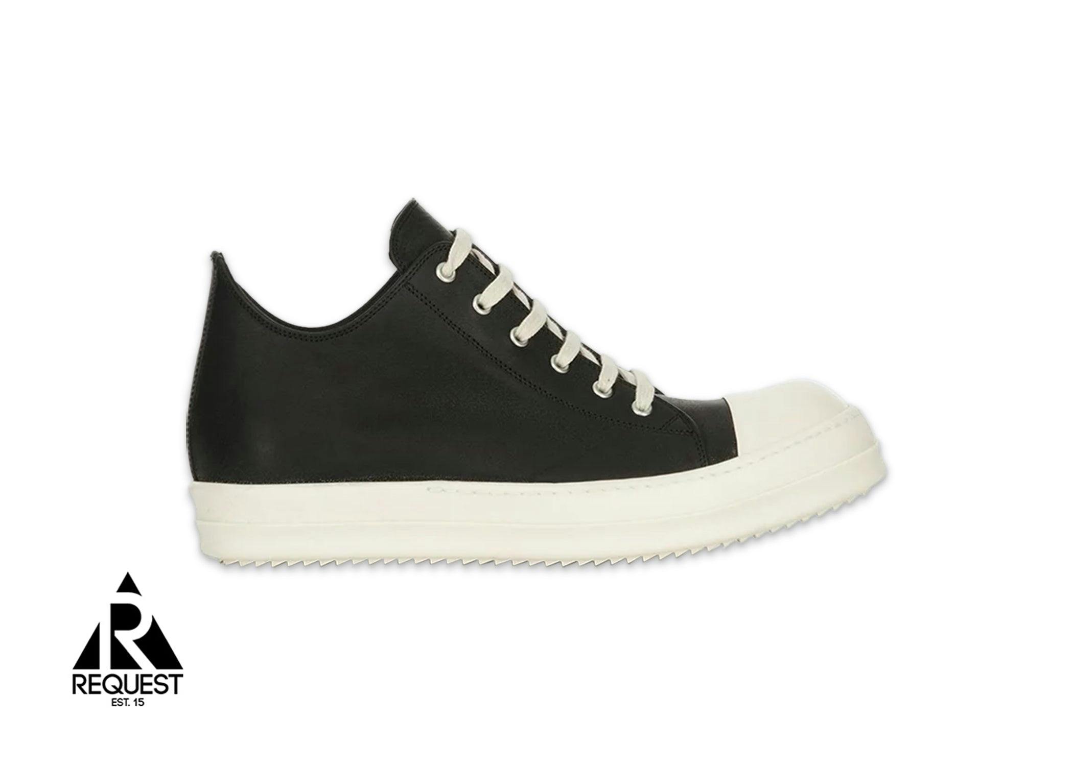 Rick Owens Lido Ramones Low "Black Milk" (W)