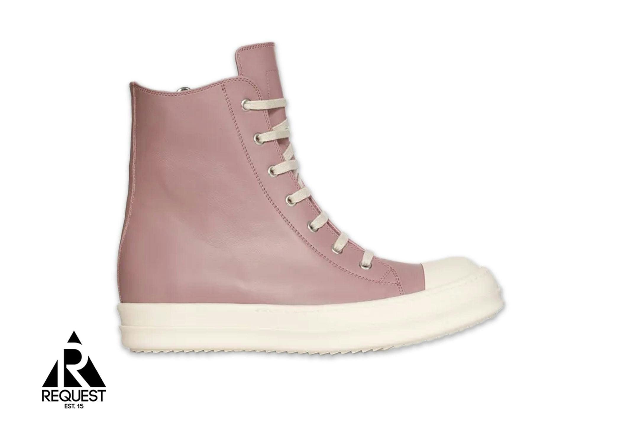 Rick Owens Lido Ramones High "Dusty Pink" (W)