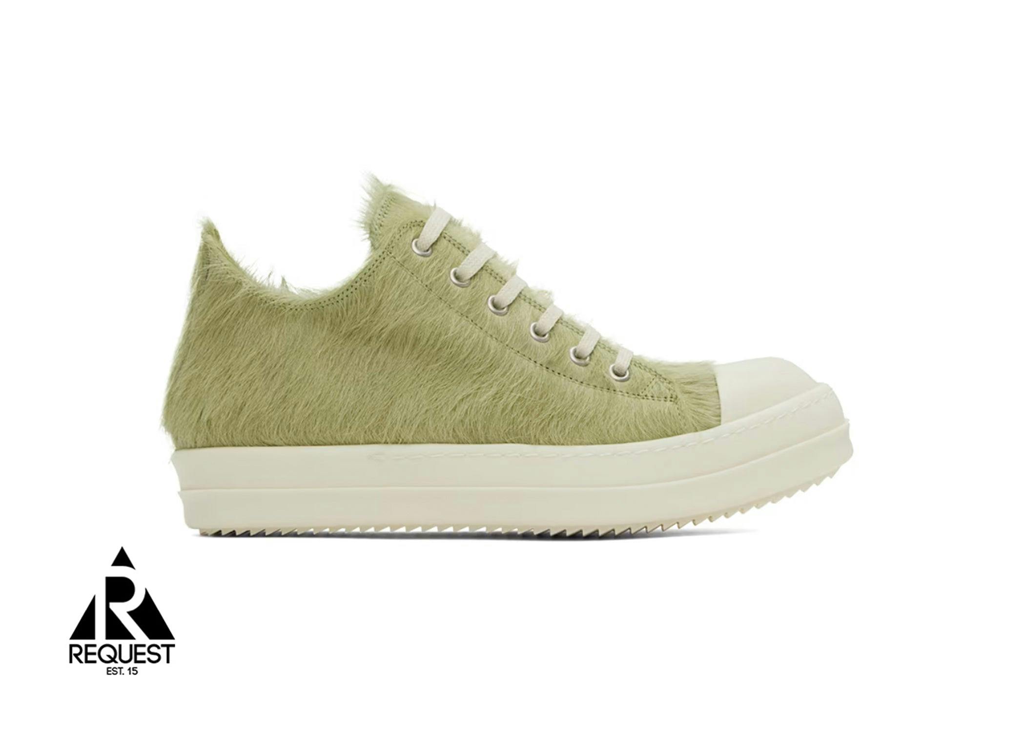 Rick Owens Ramones Low “Dirty Acid Calf Hair”