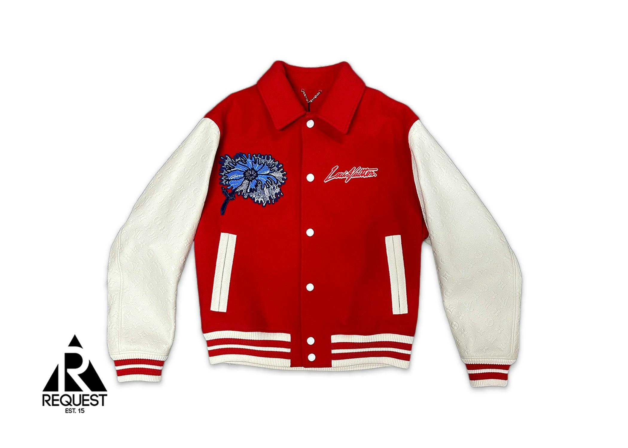 Louis Vuitton, x Yayoi Kusama Psychedelic Varsity Jacket "Red"