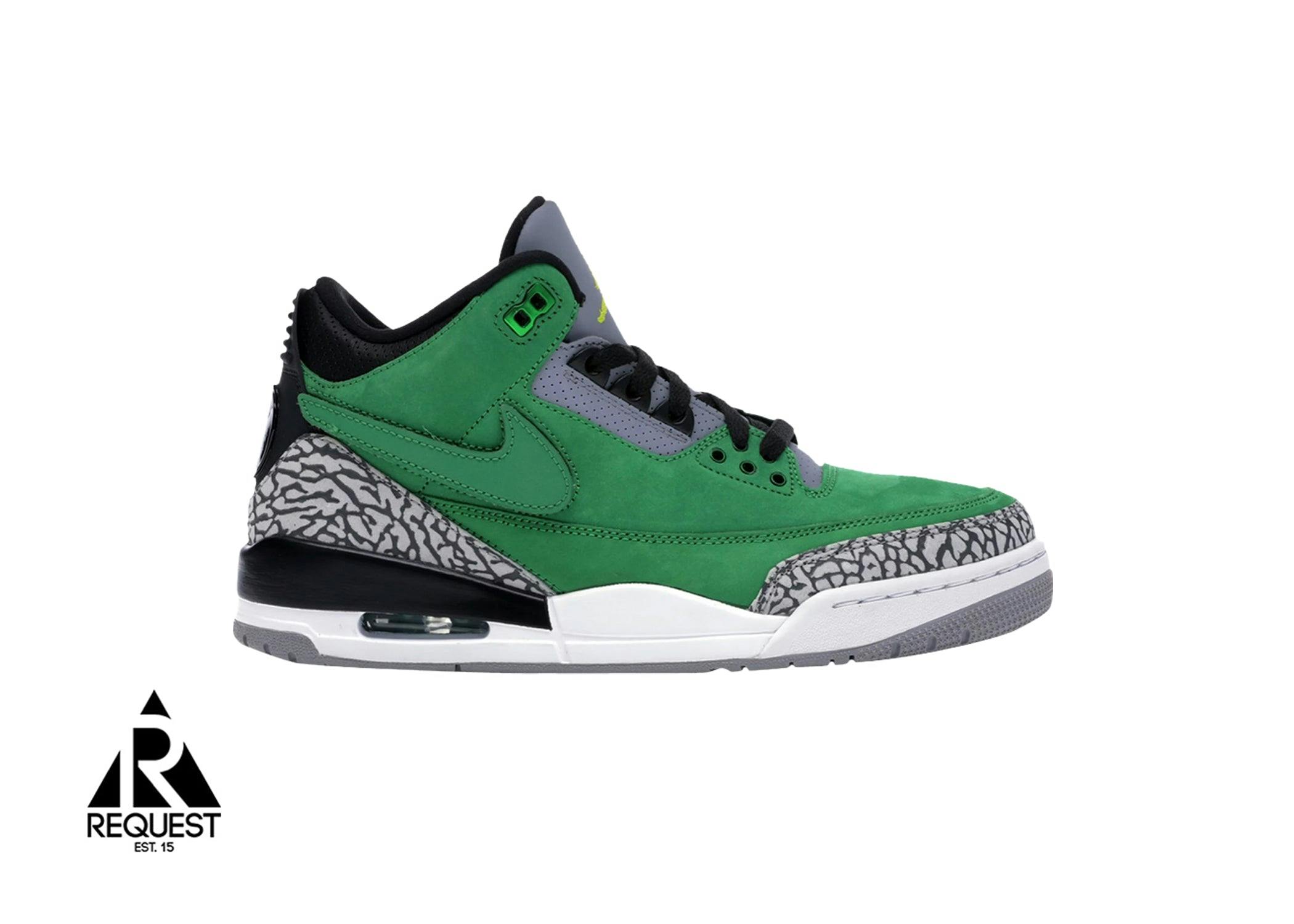 Jordan 3 "Oregon PE"