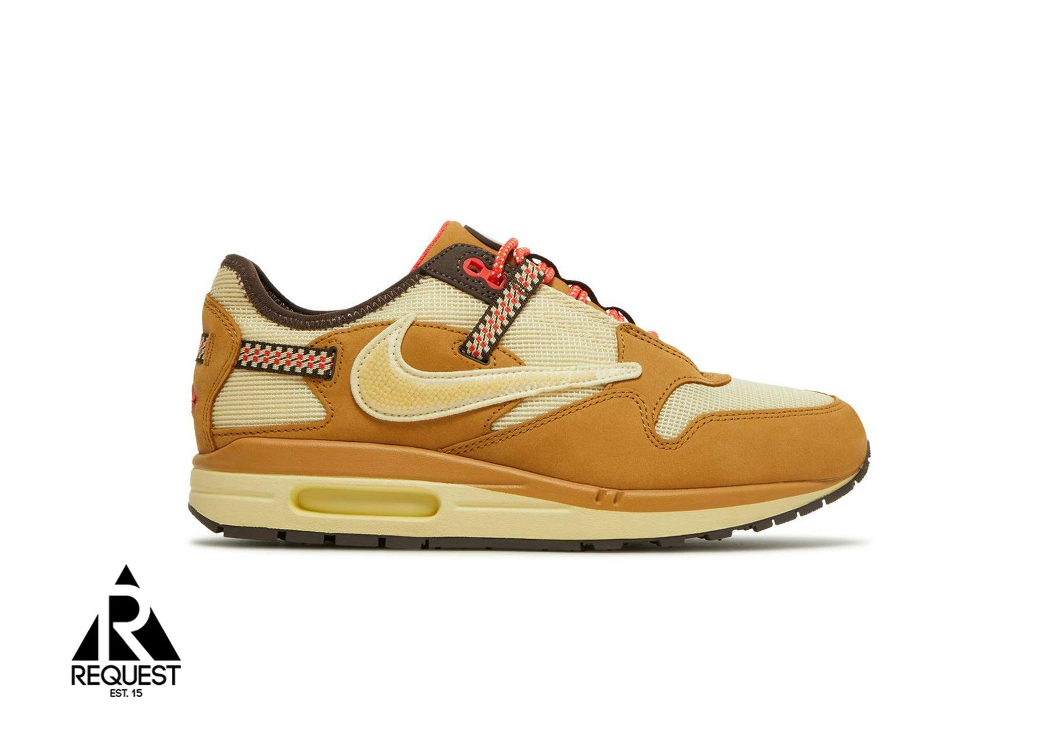 Nike Air Max 1 "Travis Scott Cactus Jack Wheat Lemon Drop"